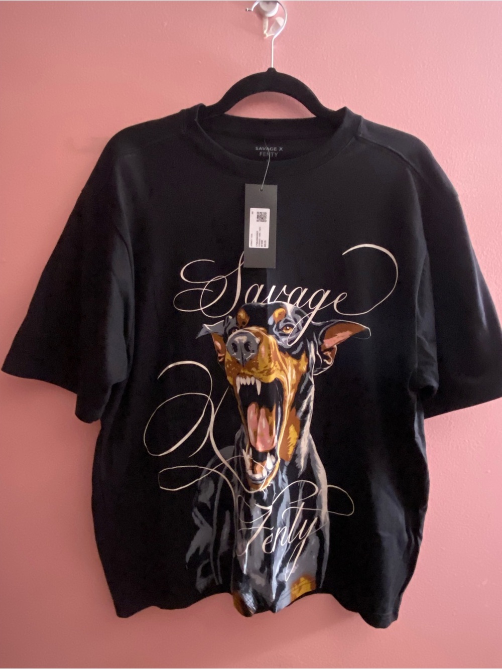 NWT Savage X Fenty Doberman Tee